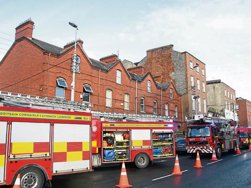 Fire service tackle house fire in Limerick city