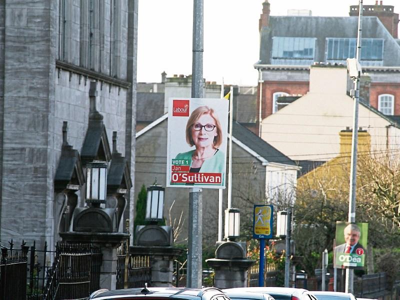 Posters at dawn as election campaign in Limerick starts with row