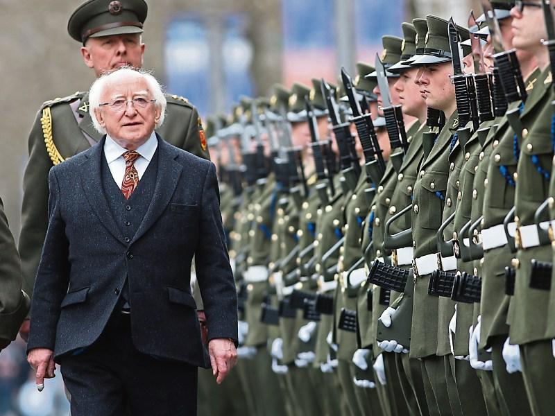 The fine line between triumphalism and farce turn into farce.