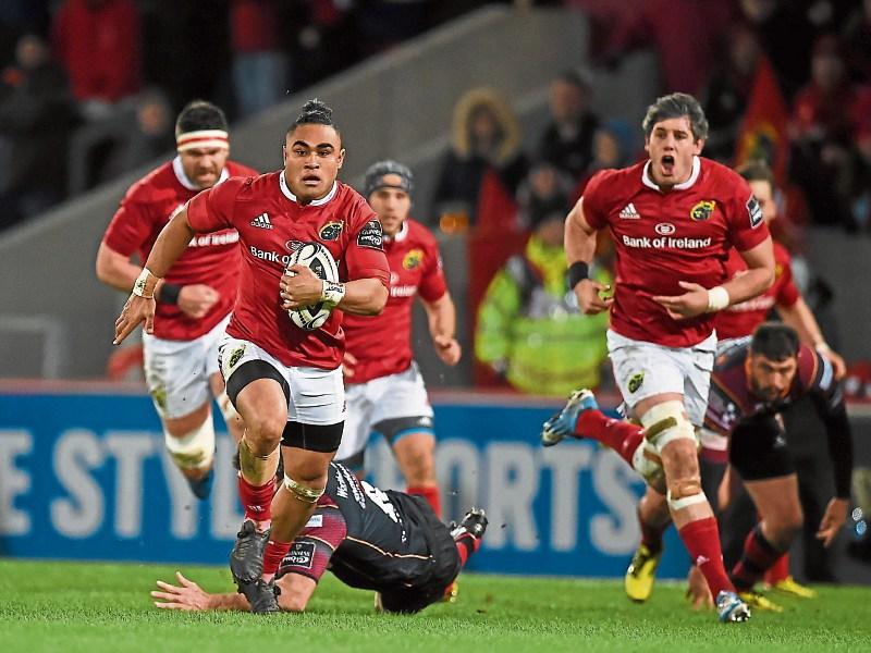 Munster slay Dragons to move fifth in Pro12