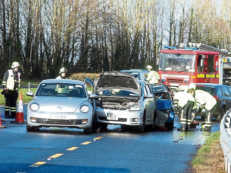 Traffic chaos in Limerick following road collisions