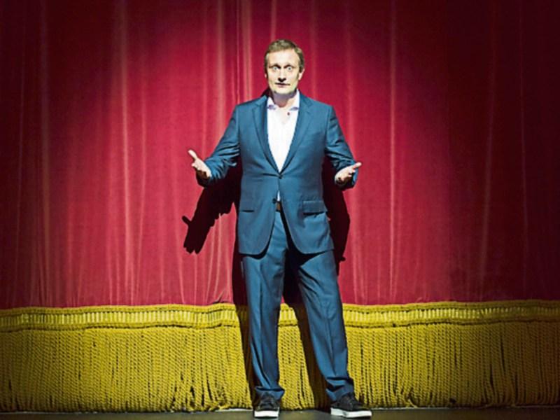 The King of Comedy's 'cartoon view' on the wider world