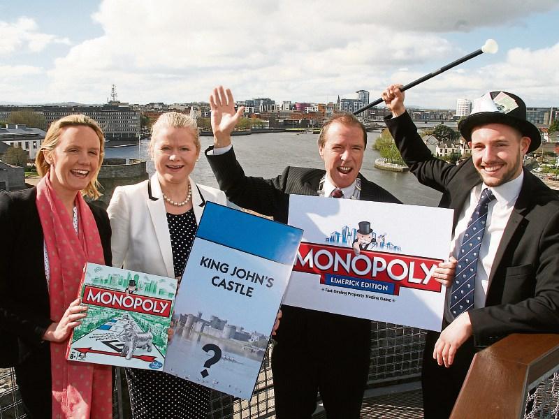 Dice rolls on Limerick with new Monopoly board