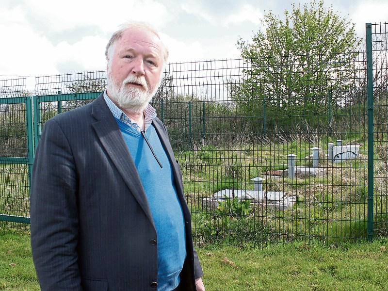Sewerage effluent flowing onto public road near Limerick village