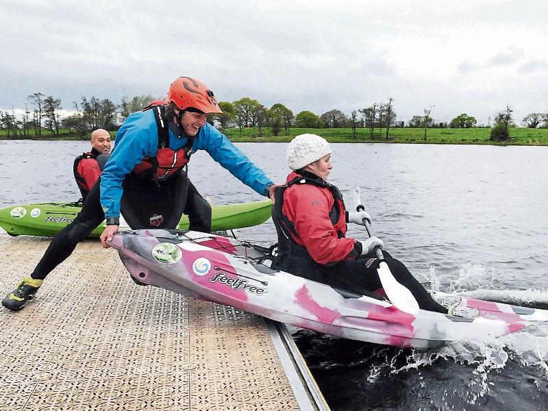 Therapeutic effects of kayaking heralded by group of Limerick women and men