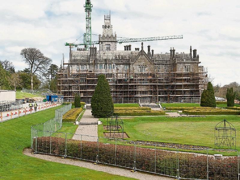 Behind-the-scenes pictures show Adare Manor facelift well under way