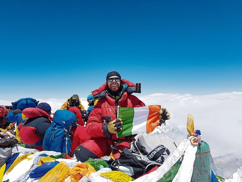 Limerick climber Rob on top of the world after Everest summit joy