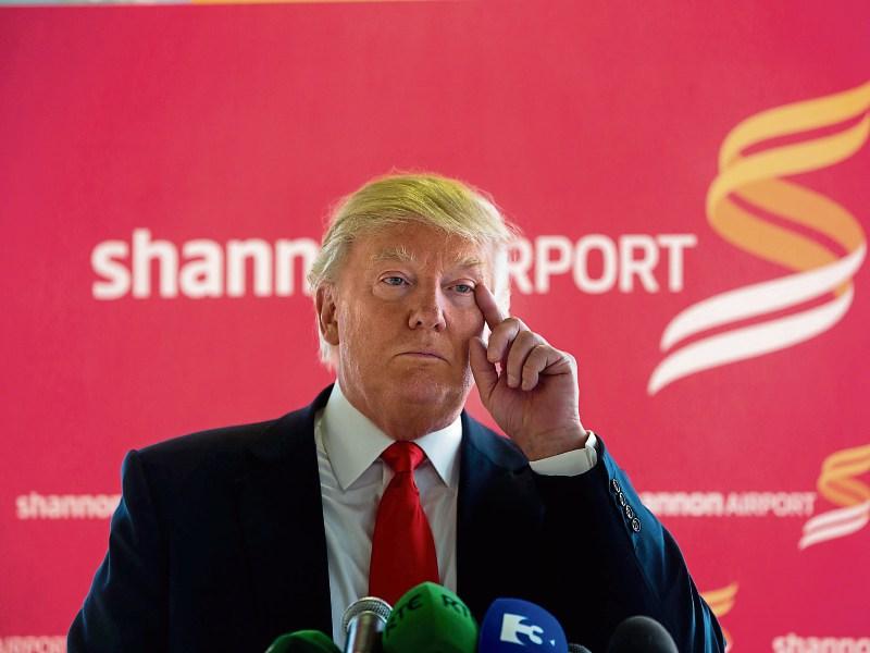 Donald Trump's Shannon visit likely to met with protests