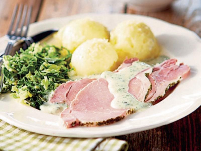 Once bitten, twice shy of leaving her dinner on the table