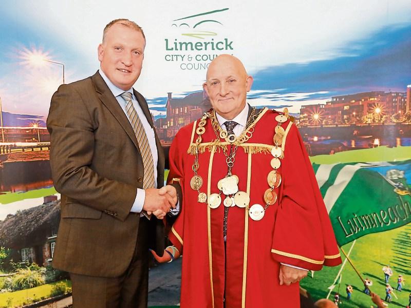 Kieran O'Hanlon is new Mayor of Limerick