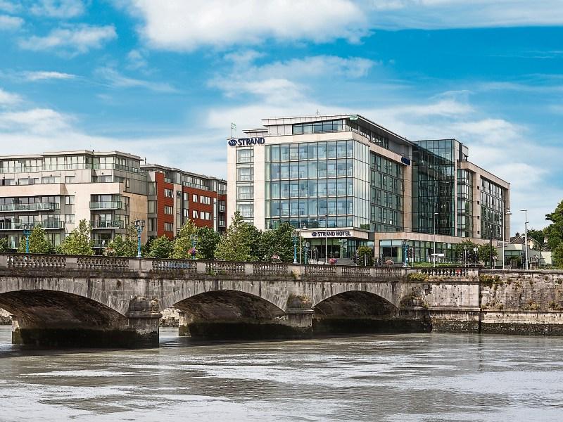 Toddler fights for life after Limerick hotel fall