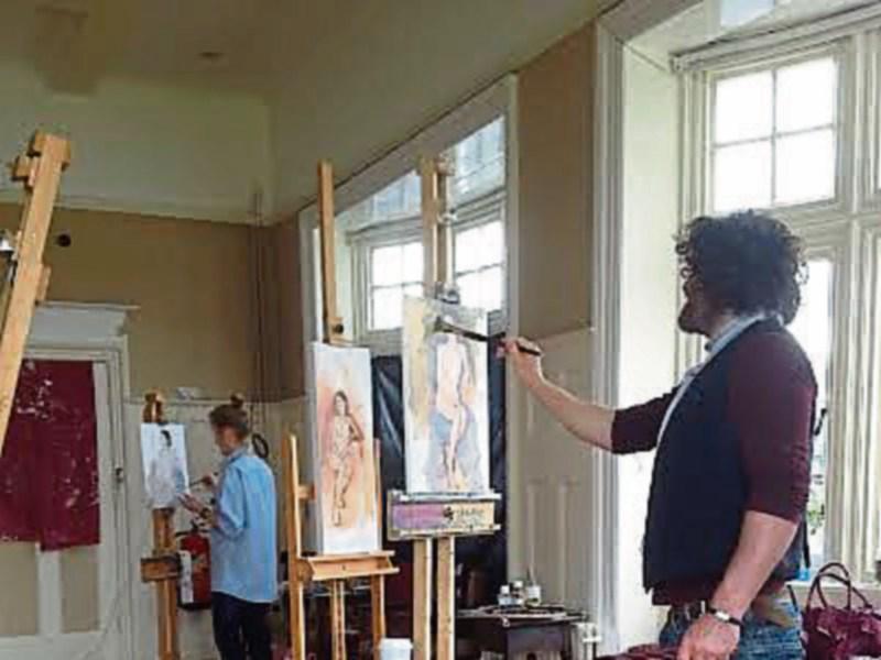 Life drawing marathon for Limerick city
