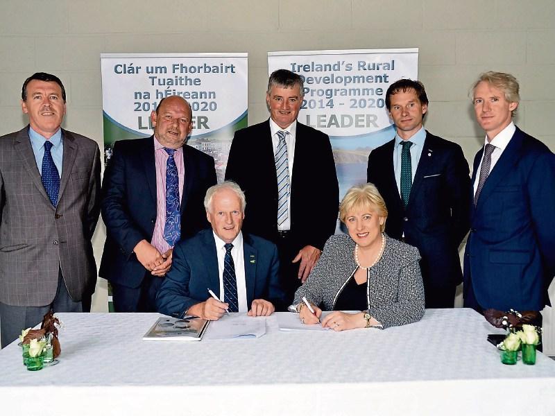 Ballyhoura and West Limerick Resources sign deal with Minister