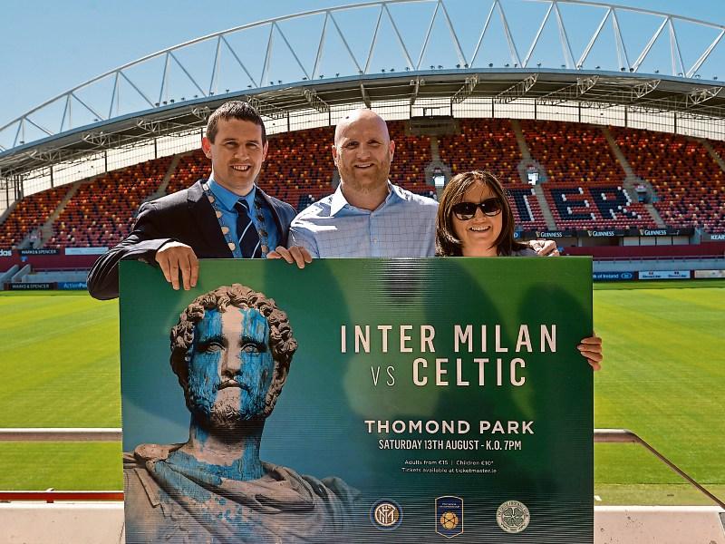 Celtic and Inter Milan face-off at Thomond Park