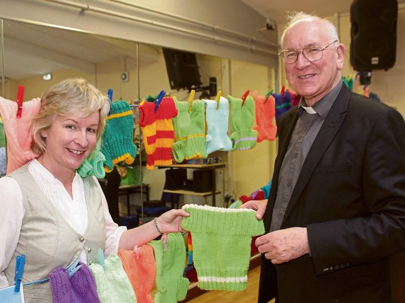Limerick group knit jumpers for underprivileged kids in Africa