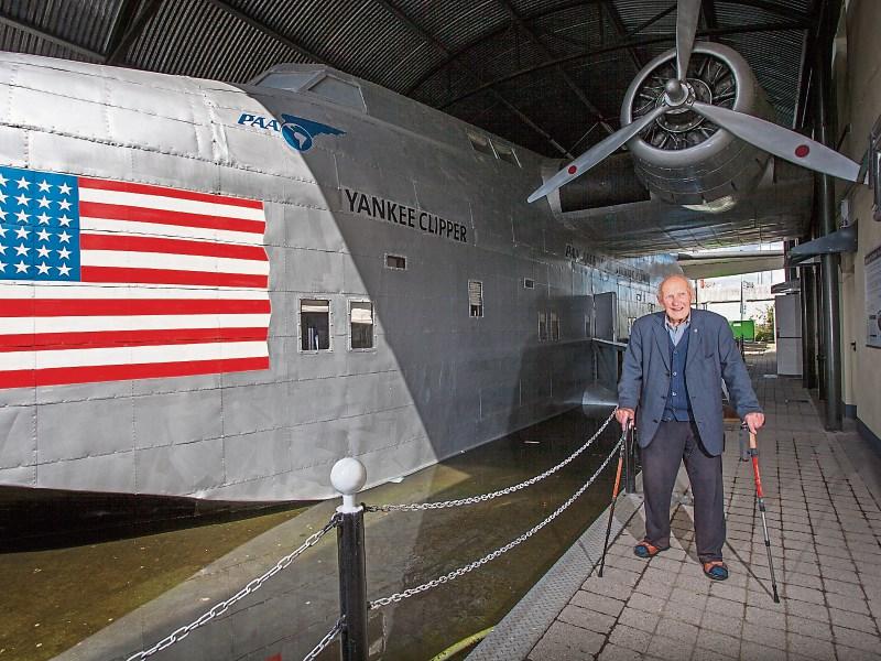 Visit to Foynes brings back memories for centenarian John