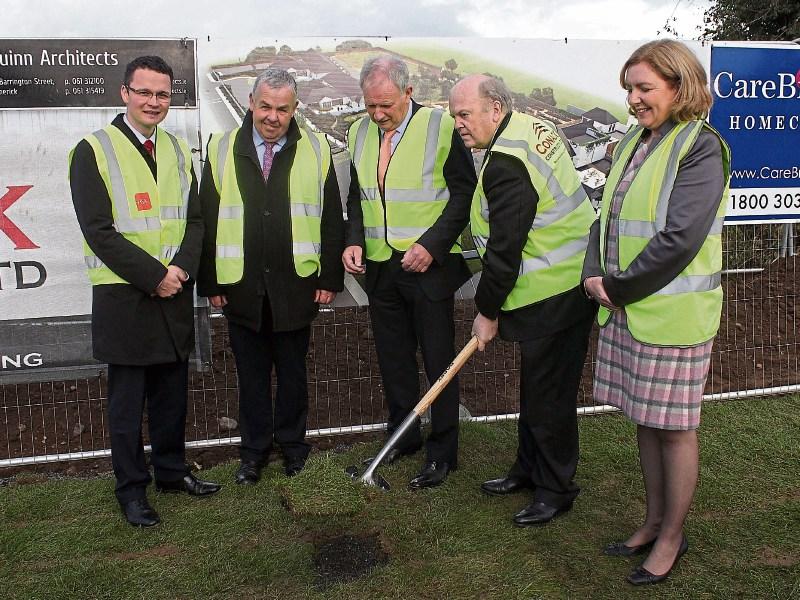 Minister turns sod on €5.5m demential facility in Bruff