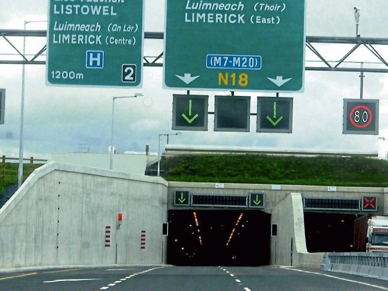 Limerick Tunnel closed in both directions following separate crashes