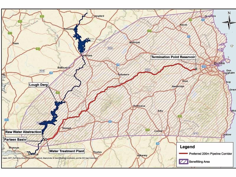 'No impact on flow to lower Shannon' from water scheme