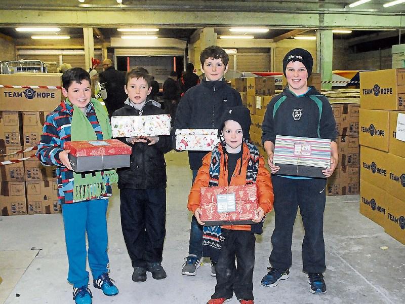 Over 9,000 shoeboxes sent from Limerick to Ukraine and Congo