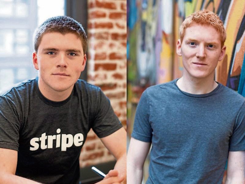 Limerick's Collison brothers now worth €1bn each