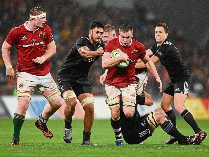 Munster's O'Donnell joins '100 Club' against Glasgow