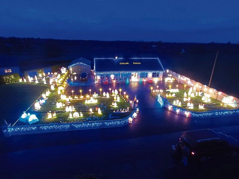 Caoimhe's lights are set to brighten up the Bruff line