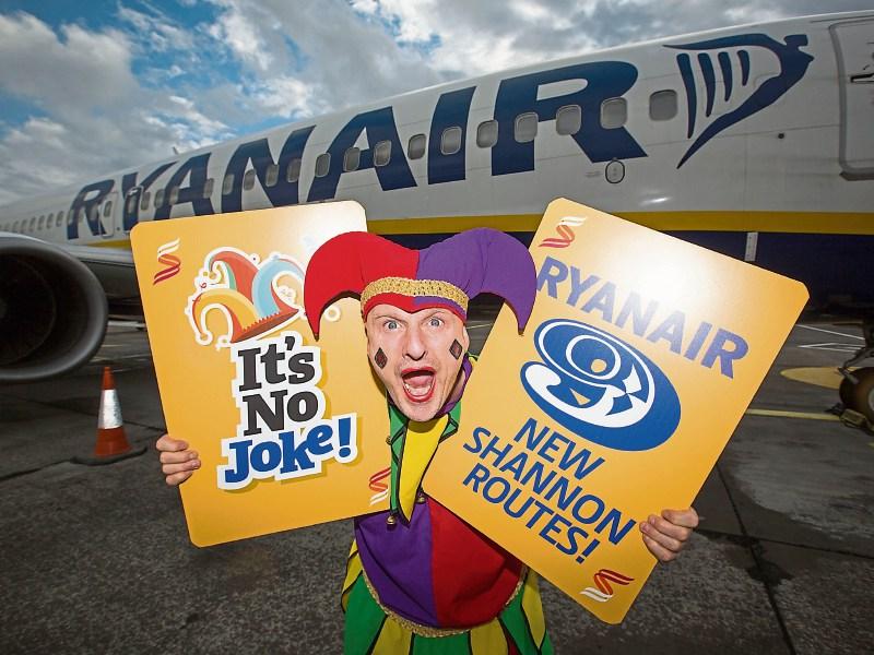 Ryanair confirms reduction in services from Shannon Airport