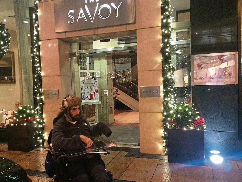 Limerick's Savoy Hotel reaches out to man amid mass outrage