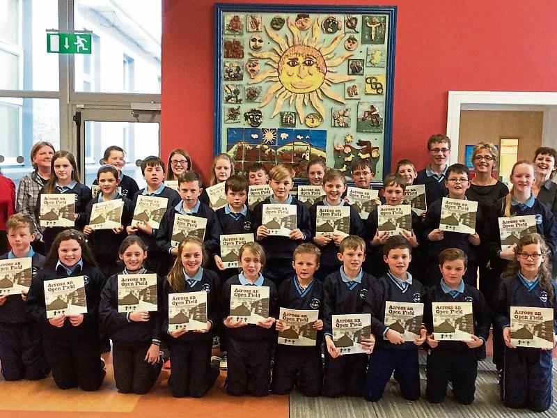 Limerick pupils contribute to first Irish history book written and illustrated by children.