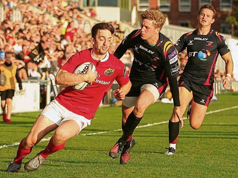 Sweetnam ruled out of Munster's New Year's Eve trip to Connacht