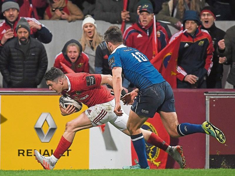 O'Mahony on the wing as Munster ring changes for Racing clash