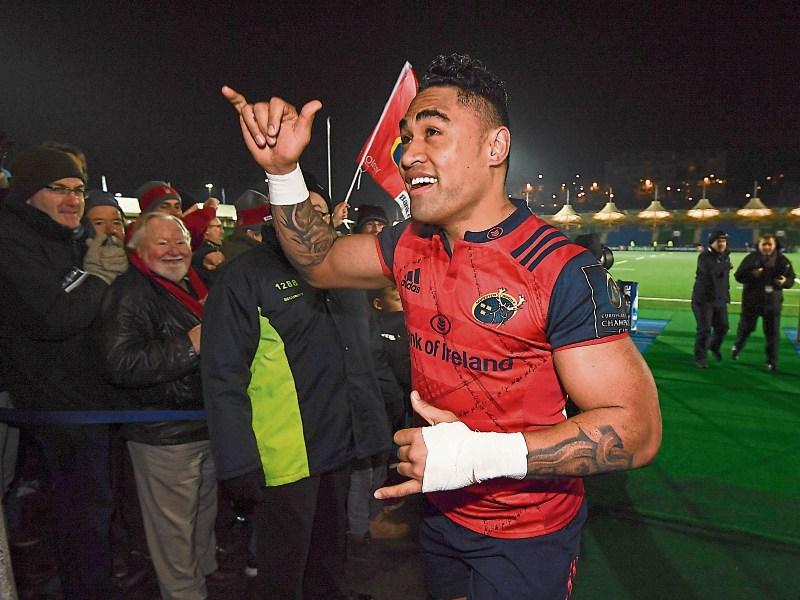 Erasmus 'proud' as Munster book Champions Cup last eight spot