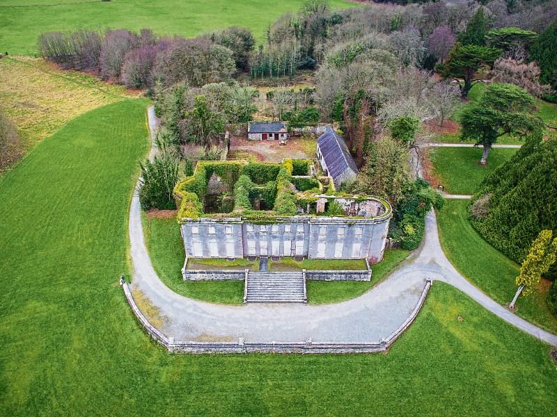 Curraghchase House captured from the skies by Limerick photographer