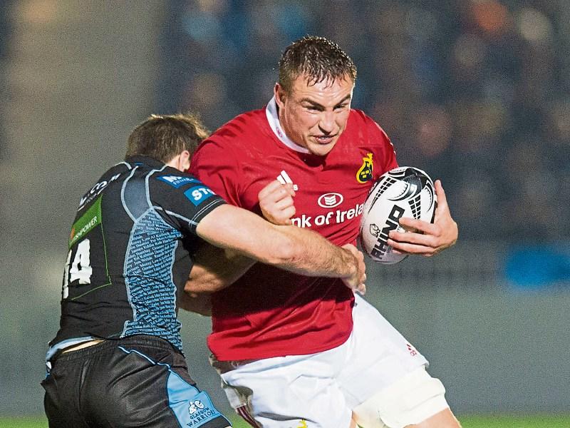 Tommy O'Donnell back for crucial Munster clash with Racing 92