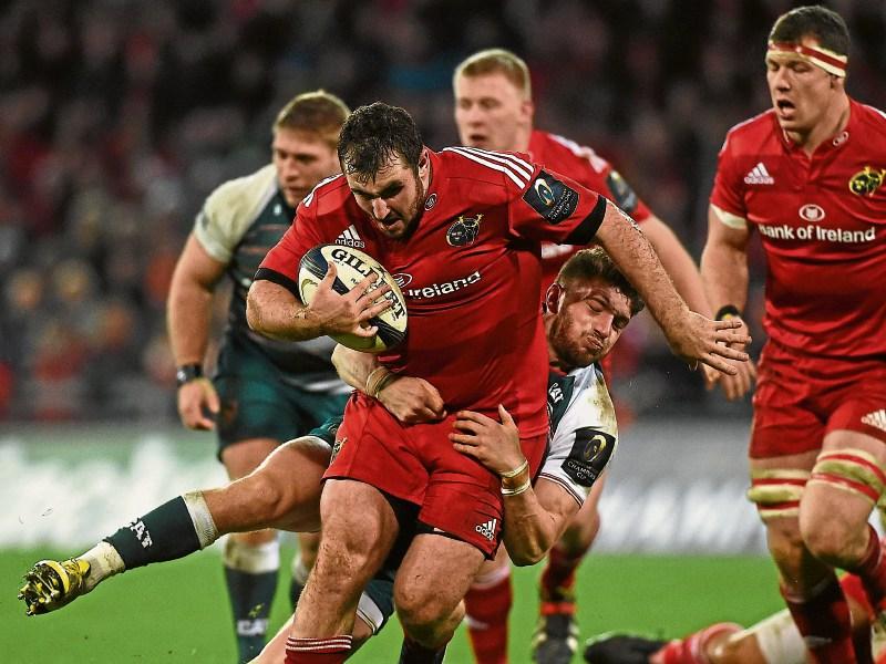 Munster's James Cronin ruled out for up to eight weeks