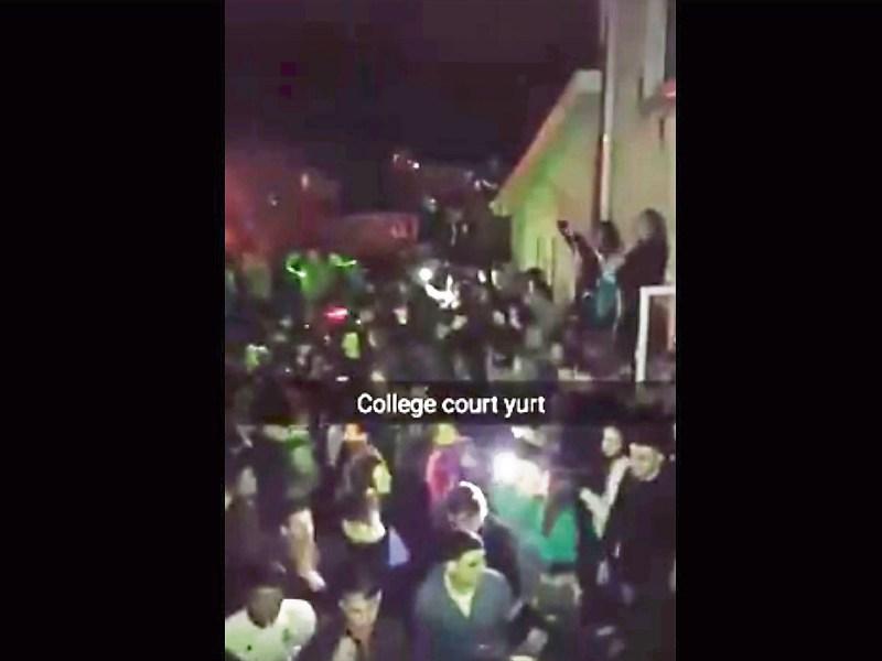 UL receives 'no complaints' over College Court house party