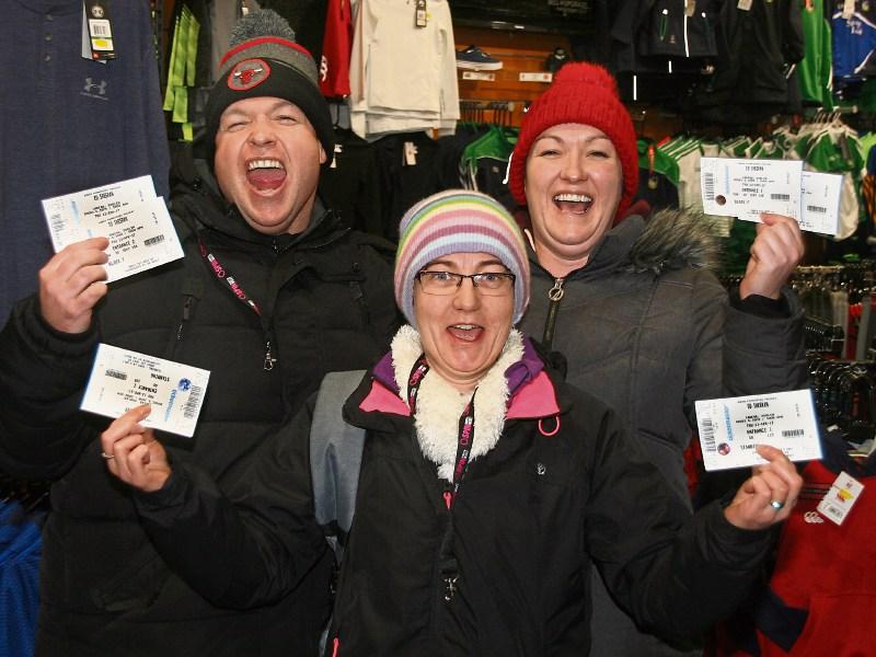 Ticket joy&nbsp;for Ed Sheeran fans who queued outside Limerick store for two nights