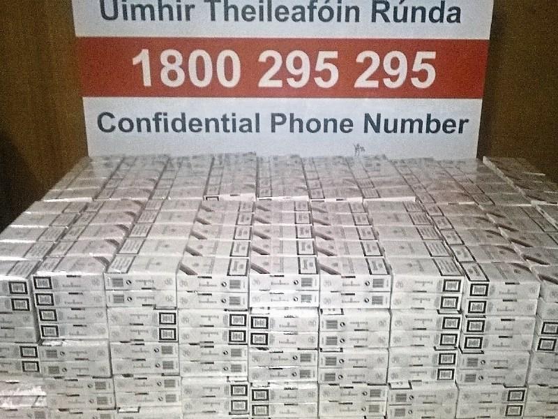 Revenue officers seize cigarettes and alcohol in Limerick