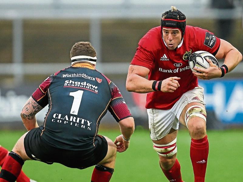 Munster boosted by Chisholm's return to full training