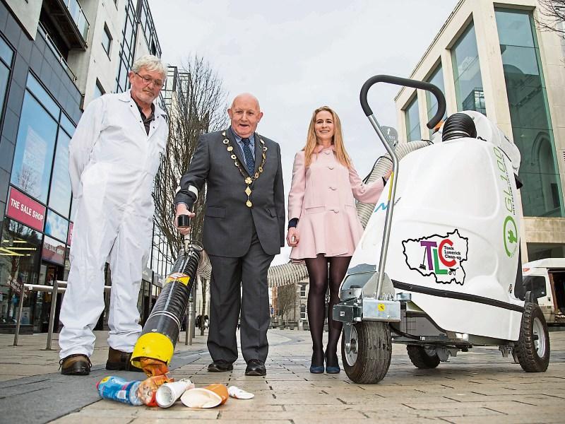 A Glutton for litter: Limerick welcomes revolutionary cleaning machine