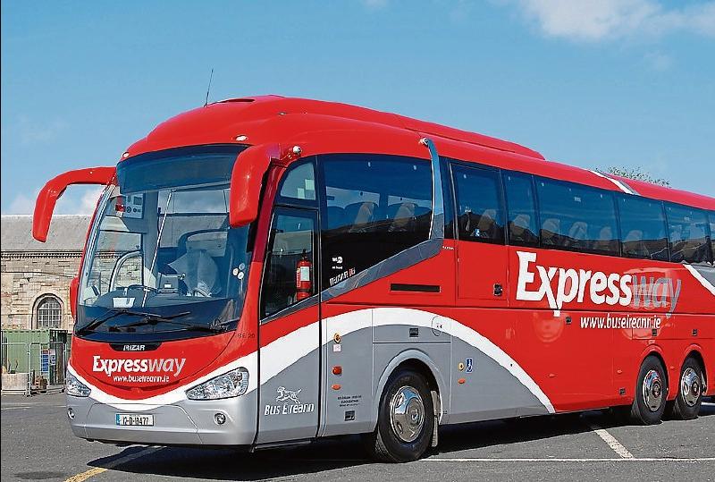 Mass holds up buses in Kildare village