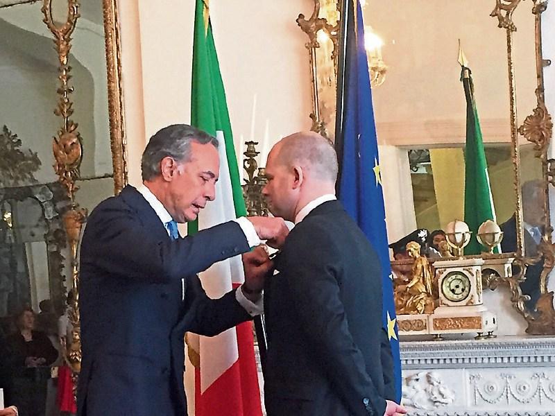 Italy the latest country to honour Limerick's John Gilhooly