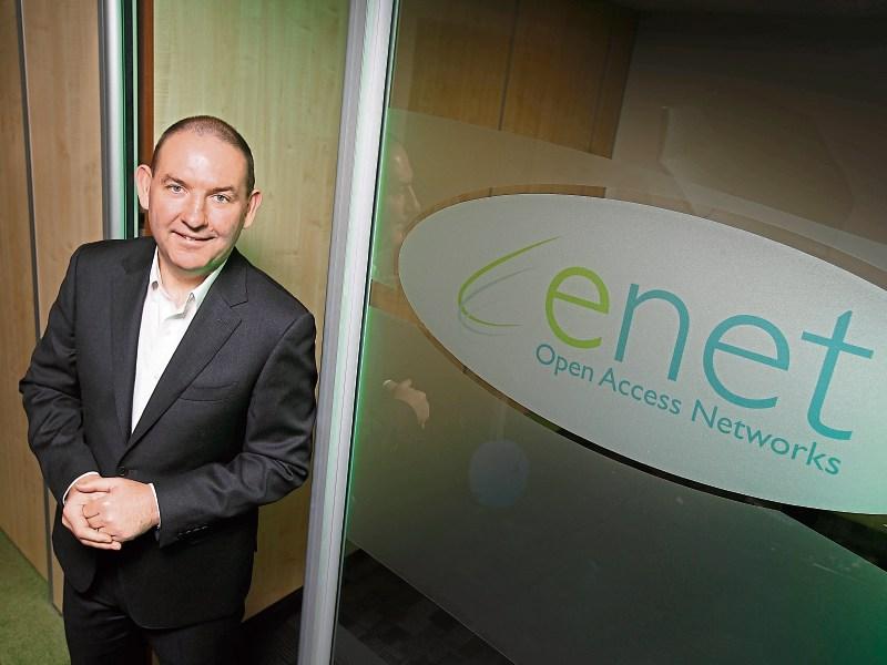 Conal Henry, ceo of Limerick-based telecomms company enet