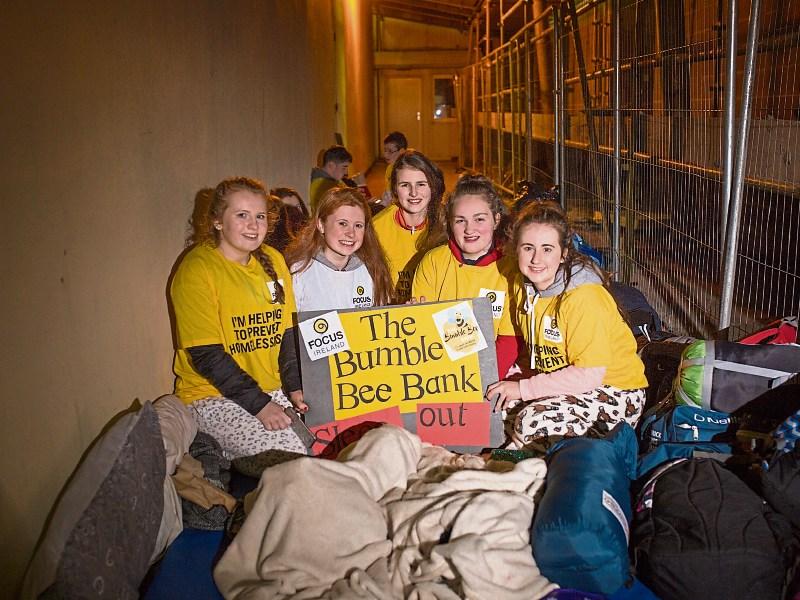 Limerick students get a feel for the cold pinch of homelessness