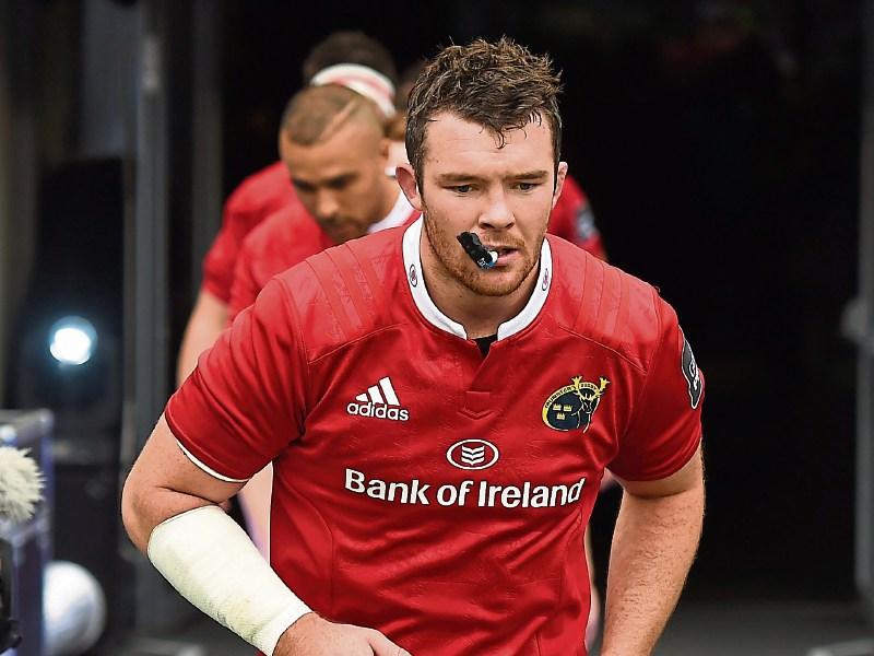 Peter O'Mahony starts for Munster against Zebre