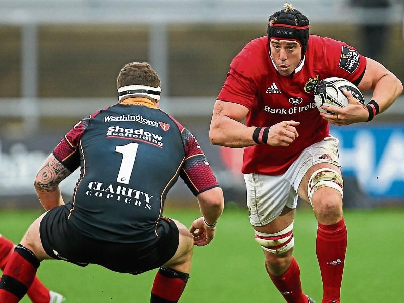 Chisholm's long-awaited return in Munster A squad
