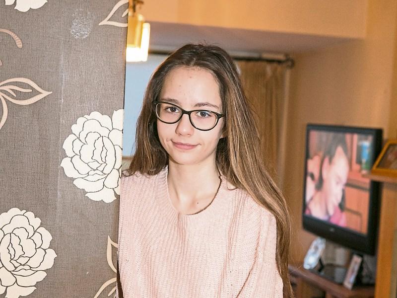 Brave Limerick teen Megan, 13, takes first steps after operation