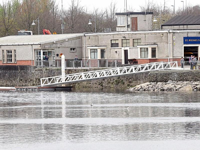 New floating dock in Limerick to assist rowers and rescuers