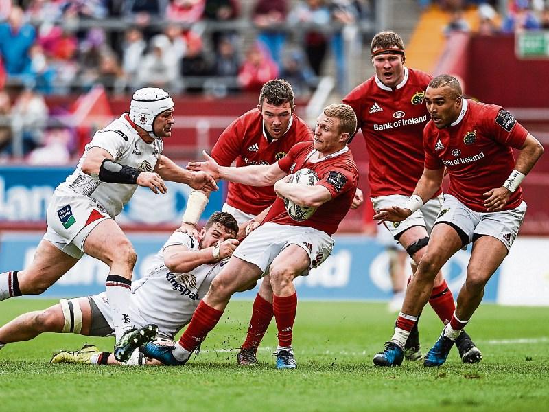 Munster secure Guinness Pro12 play-off place after Ulster win